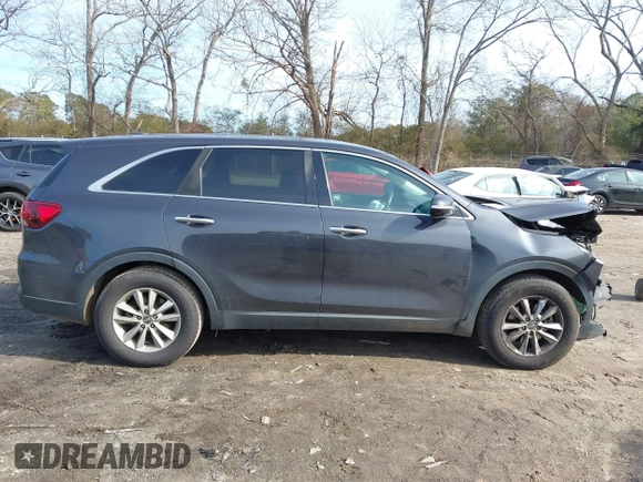 2019 Kia Sorento L with VIN 5XYPG4A30KG476773, listed as a IAAI auction lot 41345456 with 160,706 mi miles. Bid and sale history available at carsss.com. Image 14.