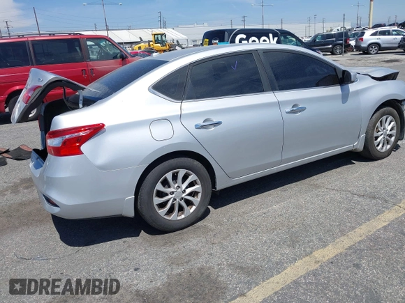 2019 Nissan Sentra SV with VIN 3N1AB7AP7KY454843, listed as a IAAI auction lot 41993269 with 137,806 mi miles and . Bid and sale history available at DreamBid. Image 4.