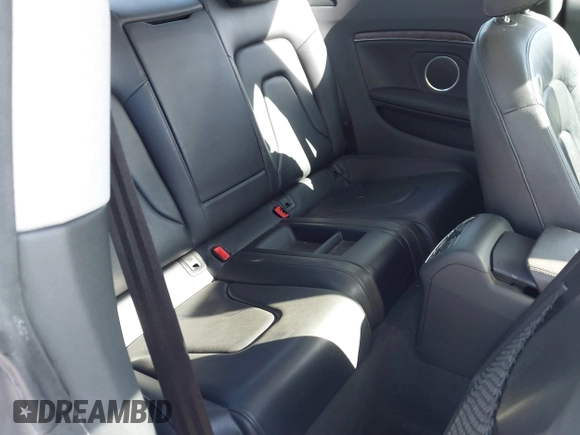 2016 Audi A5 Premium Plus with VIN WAUM2AFR6GA001582, listed as a IAAI auction lot 41288338 with 92,440 mi miles. Bid and sale history available at carsss.com. Image 8.