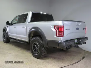 2017 Ford F-150 Raptor with VIN 1FTFW1RG7HFA87001, listed as a Copart auction lot 73157614 with 110,157 mi miles and Salvage Title. Bid and sale history available at carsss.com. Image 4.