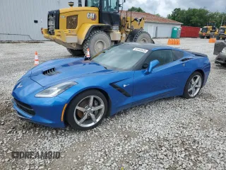 2014 Chevrolet Corvette 2LT z VIN 1G1YD2D74E5130618, wystawiony jako Copart lot #61565525 z przebiegiem 49 891 mil mil oraz Szkoda całkowita • Salvage title. Historia ofert i sprzedaży dostępna na DreamBid. Obrazek 1.
