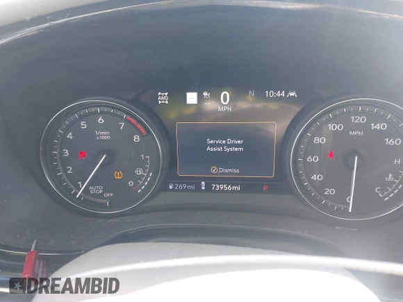 2021 Cadillac XT6 Premium Luxury with VIN 1GYKPDRS7MZ133561, listed as a IAAI auction lot 41112365 with 73,956 mi miles. Bid and sale history available at carsss.com. Image 15.