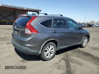 2012 Honda CR-V EX-L with VIN 2HKRM3H79CH513799, listed as a Copart auction lot 49715795 with 151,509 mi miles and Salvage Title. Bid and sale history available at carsss.com. Image 3.