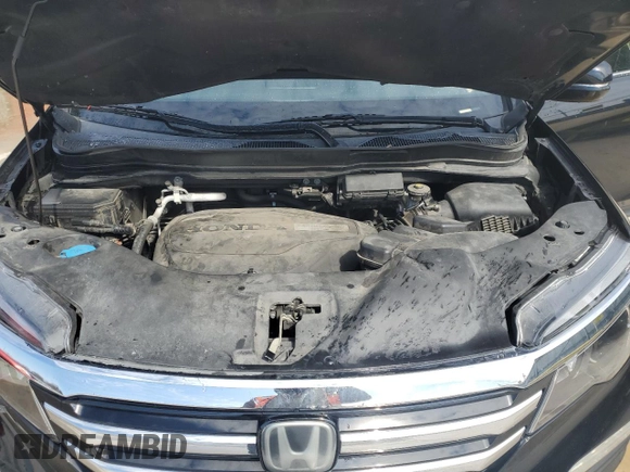 2017 Honda Pilot Touring with VIN 5FNYF6H92HB016186, listed as a Copart auction lot 46577555 with 140,195 mi miles and Salvage title. Bid and sale history available at DreamBid. Image 12.