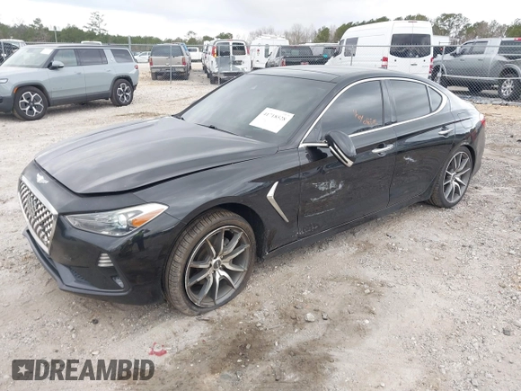2019 Genesis G70 Advanced with VIN KMTG44LA0KU038176, listed as a IAAI auction lot 41718528 with 85,728 mi miles and . Bid and sale history available at DreamBid. Image 20.