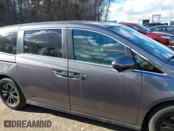 2015 Honda Odyssey EX with VIN 5FNRL5H40FB049888, listed as a IAAI auction lot 41710704 with 117,696 mi miles and . Bid and sale history available at DreamBid. Image 13.