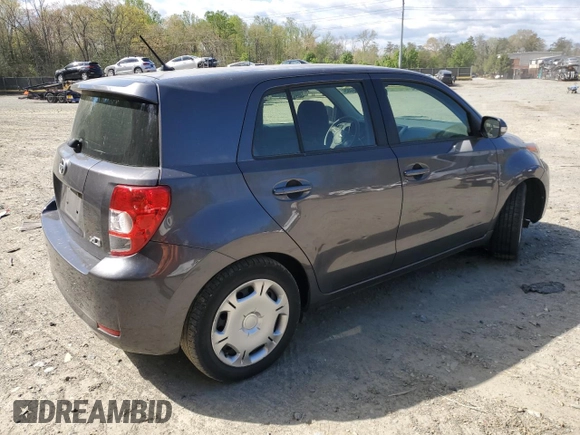 2013 Scion xD with VIN JTKKUPB40D1029237, listed as a Copart auction lot 51348465 with 167,489 mi miles and Salvage Title. Bid and sale history available at carsss.com. Image 3.