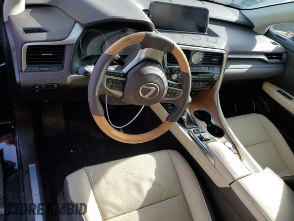2019 Lexus RX with VIN 2T2BGMCA0KC038736, listed as a Copart auction lot 72492382 with 21,715 mi miles. Bid and sale history available at carsss.com. Image 8.