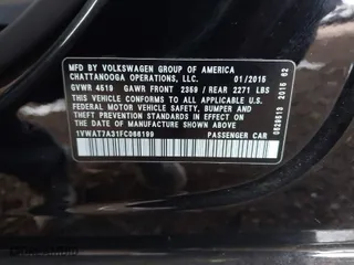 2015 Volkswagen Passat 1.8T S with VIN 1VWAT7A31FC066199, listed as a IAAI auction lot 41684714 with 1 mi miles. Bid and sale history available at carsss.com. Image 9.