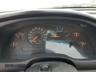 1998 Ford Mustang with VIN 1FAFP4449WF153210, listed as a Copart auction lot 44126725 with 143,249 mi miles and Salvage Title. Bid and sale history available at carsss.com. Image 9.