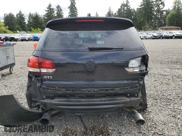2013 Volkswagen GTI Driver's Edition с VIN WVWHV7AJ7DW126184, выставлен на аукционе Copart как лот 61781315 с пробегом 123 537 миль миль и Списание • Salvage title. История ставок и продаж доступна на DreamBid. Изображение 6.