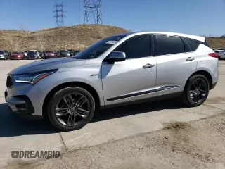 2019 Acura RDX w/A-Spec Pkg with VIN 5J8TC2H69KL025670, listed as a Copart auction lot 52352445 with 93,358 mi miles and Salvage title. Bid and sale history available at DreamBid. Image 1.