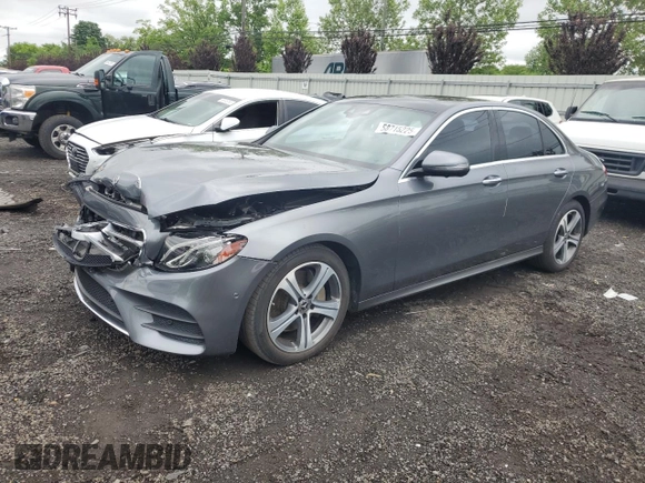 2020 Mercedes-Benz E 350 with VIN W1KZF8EB6LA819680, listed as a Copart auction lot 58715225 with 35,764 mi miles and Salvage title. Bid and sale history available at DreamBid. Image 1.
