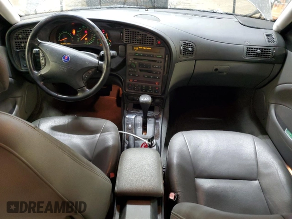 2005 Saab 9-5 Arc with VIN YS3ED49A153521062, listed as a Copart auction lot 83991964 with 107,668 mi miles and Salvage Title. Bid and sale history available at carsss.com. Image 8.