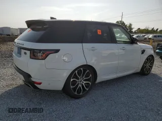 2018 Land Rover Range Rover Sport with VIN SALWR2RE0JA192874, listed as a Copart auction lot 50208775 with Not Provided miles and Salvage Title. Bid and sale history available at carsss.com. Image 3.
