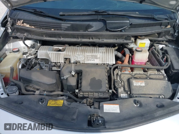 2015 Toyota Prius Two with VIN JTDZN3EUXFJ026954, listed as a IAAI auction lot 41980948 with 128,870 mi miles and . Bid and sale history available at DreamBid. Image 10.