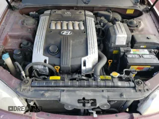 2005 Hyundai XG with VIN KMHFU45E35A376764, listed as a Copart auction lot 44053935 with 186,767 mi miles and Salvage Title. Bid and sale history available at carsss.com. Image 12.