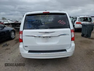 2016 Chrysler Town & Country Touring with VIN 2C4RC1BG4GR296879, listed as a Copart auction lot 47039544 with 93,835 mi miles and Salvage Title. Bid and sale history available at carsss.com. Image 6.