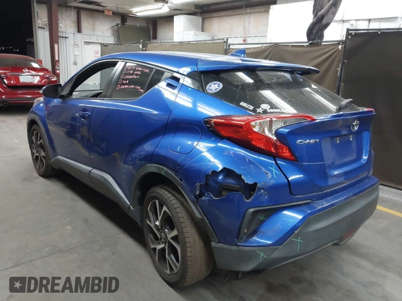 2018 Toyota C-HR XLE with VIN NMTKHMBXXJR016920, listed as a IAAI auction lot 42100186 with 120,395 mi miles and . Bid and sale history available at DreamBid. Image 3.