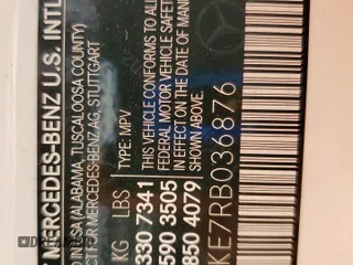 2024 Mercedes-Benz GLS 450 с VIN 4JGFF5KE7RB036876, выставлен на аукционе Copart как лот 58129595 с пробегом 40 423 миль миль и Списание • Salvage title. История ставок и продаж доступна на DreamBid. Изображение 14.