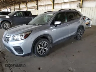 2019 Subaru Forester Premium with VIN JF2SKAGC4KH554088, listed as a Copart auction lot 58863845 with 119,713 mi miles and Salvage title. Bid and sale history available at DreamBid. Image 1.