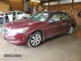 2009 Honda Accord EX with VIN 1HGCP267X9A110054, listed as a Copart auction lot 57147295 with 200,167 mi miles and Salvage title. Bid and sale history available at DreamBid. Image 1.