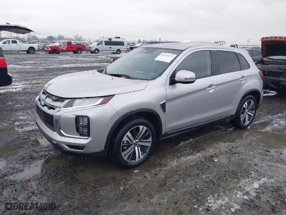 2024 Mitsubishi Outlander Sport S with VIN JA4ARUAU5RU014897, listed as a IAAI auction lot 41573677 with 13,740 mi miles. Bid and sale history available at carsss.com. Image 2.