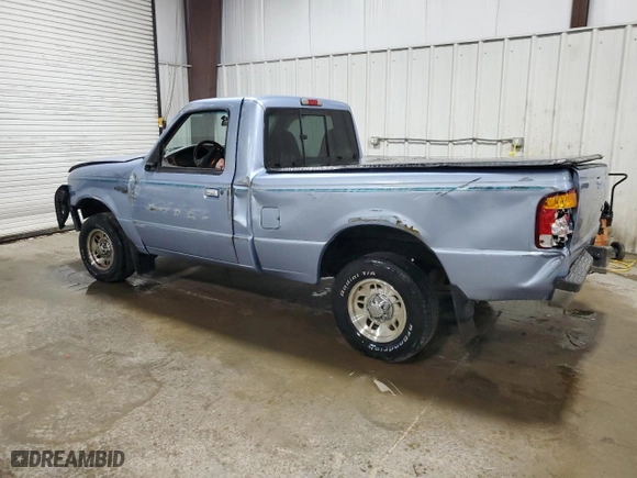 1998 Ford Ranger XL with VIN 1FTYR10C6WUB41066, listed as a Copart auction lot 52504285 with 185,941 mi miles and Salvage Title. Bid and sale history available at carsss.com. Image 2.