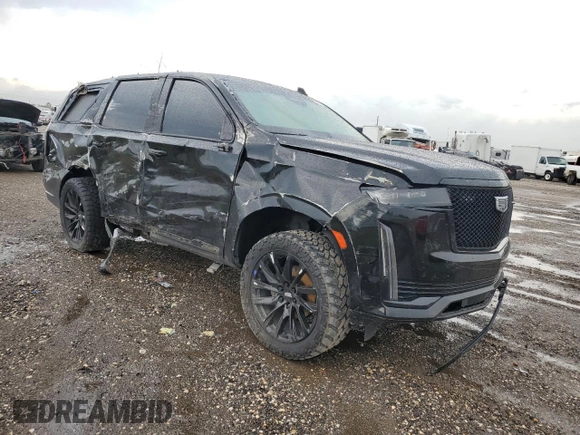2021 Cadillac Escalade Sport Platinum with VIN 1GYS4GKL9MR434619, listed as a Copart auction lot 78835024 with 86,974 mi miles and Salvage title. Bid and sale history available at DreamBid. Image 4.