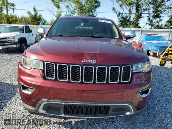 2020 Jeep Grand Cherokee Limited with VIN 1C4RJEBG6LC428587, listed as a Copart auction lot 59438175 with 48,666 mi miles and Salvage title. Bid and sale history available at DreamBid. Image 5.