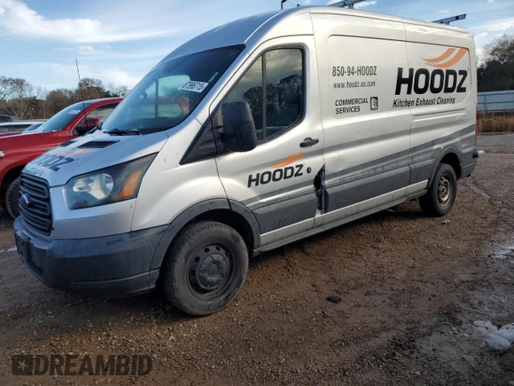 2015 Ford Transit with VIN 1FTNR2CG3FKA61677, listed as a Copart auction lot 87996715 with 178,460 mi miles and Salvage Title. Bid and sale history available at DreamBid. Image 1.