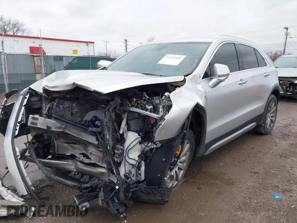 2020 Cadillac XT4 AWD Premium Luxury with VIN 1GYFZDR49LF056320, listed as a IAAI auction lot 41222965 with 78,615 mi miles and . Bid and sale history available at DreamBid. Image 2.