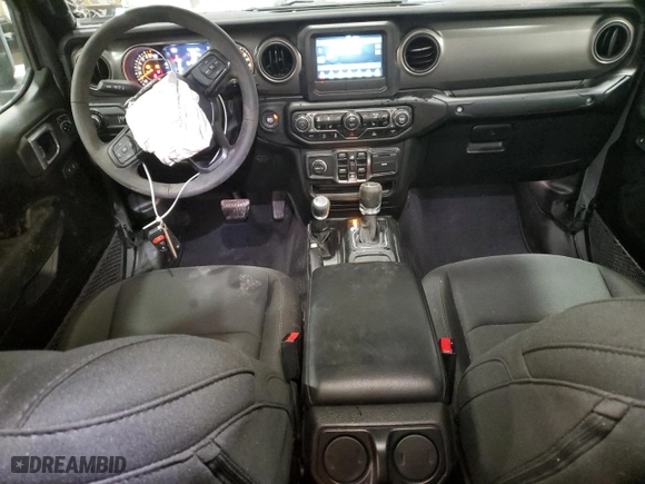 2023 Jeep Gladiator Freedom with VIN 1C6HJTAG2PL543024, listed as a Copart auction lot 44498895 with 9,032 mi miles and Salvage Title. Bid and sale history available at carsss.com. Image 8.