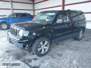 2017 Jeep Patriot High Altitude with VIN 1C4NJRFB3HD162564, listed as a IAAI auction lot 41292520 with 105,804 mi miles. Bid and sale history available at carsss.com. Image 2.