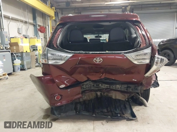 2017 Toyota Sienna SE with VIN 5TDXZ3DC7HS859864, listed as a IAAI auction lot 41394966 with 82,823 mi miles and . Bid and sale history available at DreamBid. Image 17.