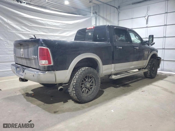 2013 Ram 2500 Laramie with VIN 3C6UR5FL9DG538565, listed as a Copart auction lot 47605065 with 246,071 mi miles and Salvage Title. Bid and sale history available at carsss.com. Image 3.