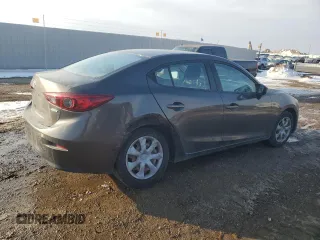 2015 Mazda 3 i SV with VIN JM1BM1T74F1231241, listed as a Copart auction lot 45702375 with 216,817 mi miles and Salvage Title. Bid and sale history available at DreamBid. Image 3.