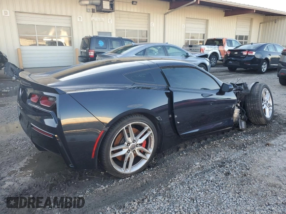 2014 Chevrolet Corvette Z51 2LT z VIN 1G1YJ2D78E5129092, wystawiony jako Copart lot #79669484 z przebiegiem 82 873 mil mil oraz Czysty tytuł • Clean title. Historia ofert i sprzedaży dostępna na DreamBid. Obrazek 3.