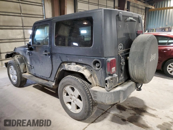 2007 Jeep Wrangler Sahara with VIN 1J4FA54127L127598, listed as a Copart auction lot 44049475 with 222,867 mi miles and Salvage title. Bid and sale history available at DreamBid. Image 2.