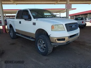 2005 Ford F-150 STX with VIN 1FTRX14W55FA03147, listed as a IAAI auction lot 42455231 with 210,999 mi miles and . Bid and sale history available at DreamBid. Image 1.