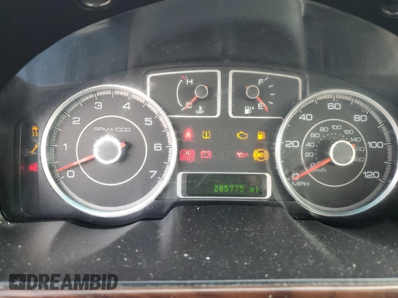 2009 Ford Taurus SEL with VIN 1FAHP24W19G105195, listed as a Copart auction lot 45127774 with 205,775 mi miles and Salvage Title. Bid and sale history available at carsss.com. Image 9.