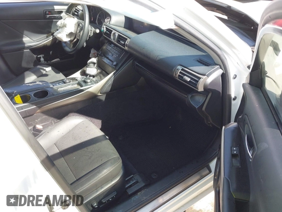 2014 Lexus IS 250 with VIN JTHBF1D20E5017284, listed as a IAAI auction lot 41885179 with 106,957 mi miles. Bid and sale history available at carsss.com. Image 5.
