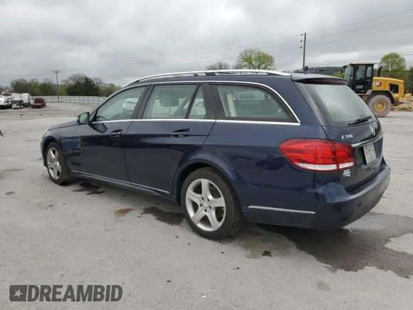 2014 Mercedes-Benz E 350 Luxury with VIN WDDHH8JB6EA809262, listed as a Copart auction lot 51817555 with 122,948 mi miles and Salvage Title. Bid and sale history available at DreamBid. Image 2.