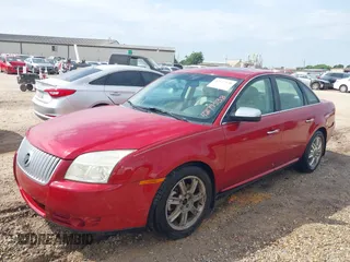 2009 Mercury Sable Premier with VIN 1MEHM42W89G628794, listed as a IAAI auction lot 42177538 with 127,232 mi miles and . Bid and sale history available at DreamBid. Image 2.