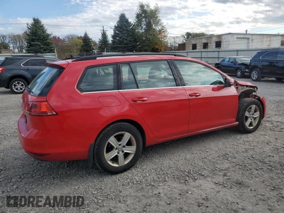 2015 Volkswagen Golf SportWagen TDI SE with VIN 3VWCA7AU1FM513989, listed as a Copart auction lot 78000464 with 83,572 mi miles and Salvage Title. Bid and sale history available at carsss.com. Image 3.