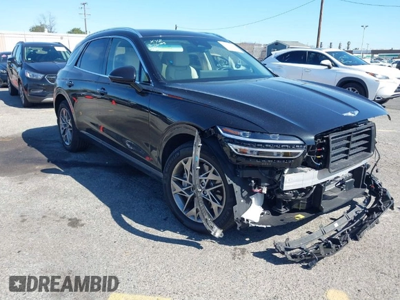 2024 Genesis GV70 2.5T with VIN 5NMMADTB6RH002125, listed as a IAAI auction lot 41840203 with 2,827 mi miles and . Bid and sale history available at DreamBid. Image 1.