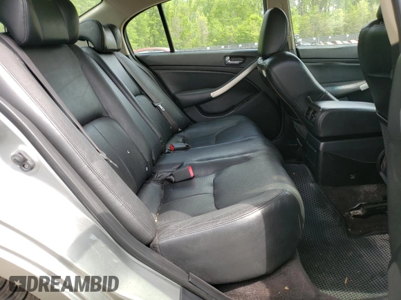 2006 Infiniti G35 with VIN JNKCV51F86M617385, listed as a Copart auction lot 54049075 with 195,894 mi miles and Salvage Title. Bid and sale history available at DreamBid. Image 10.