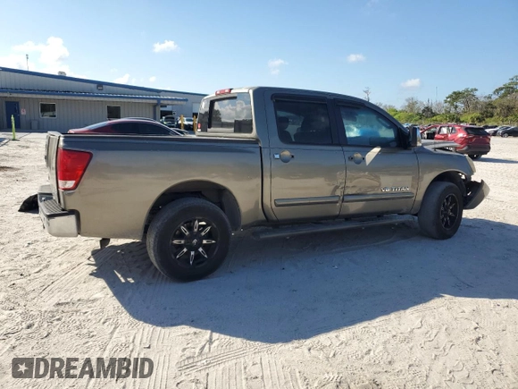 2006 Nissan Titan LE with VIN 1N6BA07A96N514202, listed as a Copart auction lot 44625415 with 222,183 mi miles and Salvage Title. Bid and sale history available at DreamBid. Image 3.
