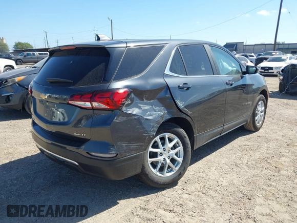 2023 Chevrolet Equinox LT z VIN 3GNAXUEG8PS126114, wystawiony jako IAAI lot #41953262 z przebiegiem 27 639 mil mil oraz . Historia ofert i sprzedaży dostępna na DreamBid. Obrazek 4.