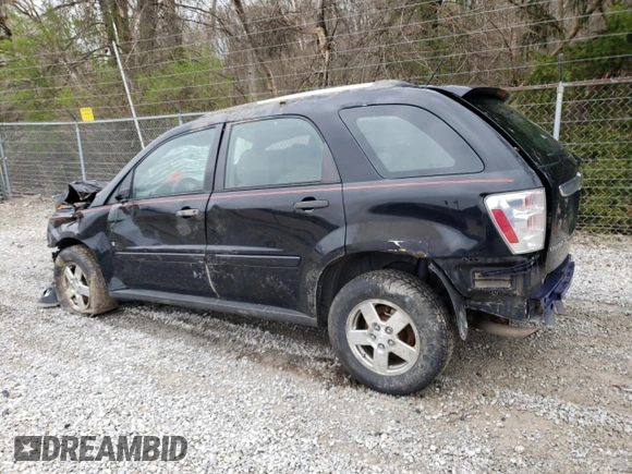 2007 Chevrolet Equinox LS with VIN 2CNDL23F976105234, listed as a Copart auction lot 53218015 with 153,023 mi miles and Salvage Title. Bid and sale history available at carsss.com. Image 2.